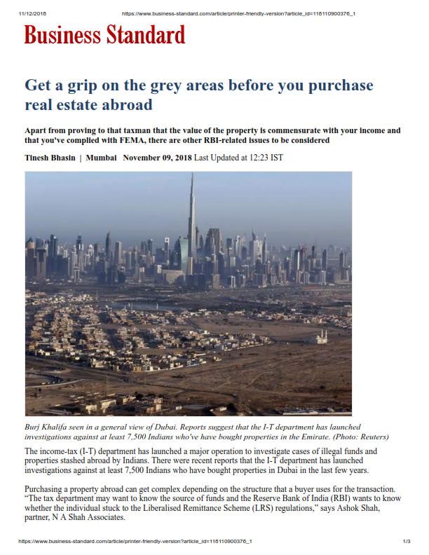 Get a grip on the grey areas before you purchase real estate abroad : Neha Malhotra