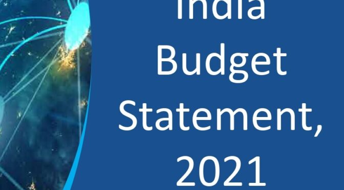India Budget Statement 2021