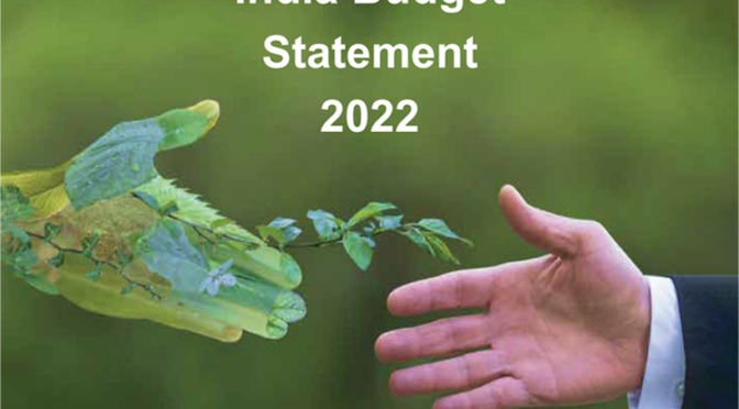 India Budget statement 2022